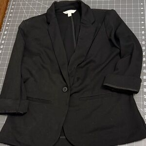 Lauren Conrad Classic Black Women's Blazer